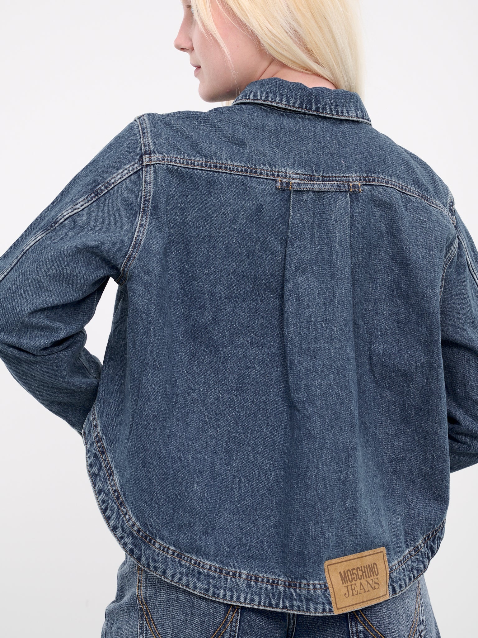 Boxy Denim Jacket - 5