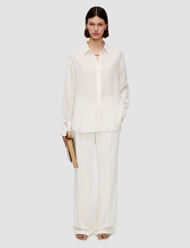 JOSEPH Silk Crepe de Chine Joe Blouse outlook