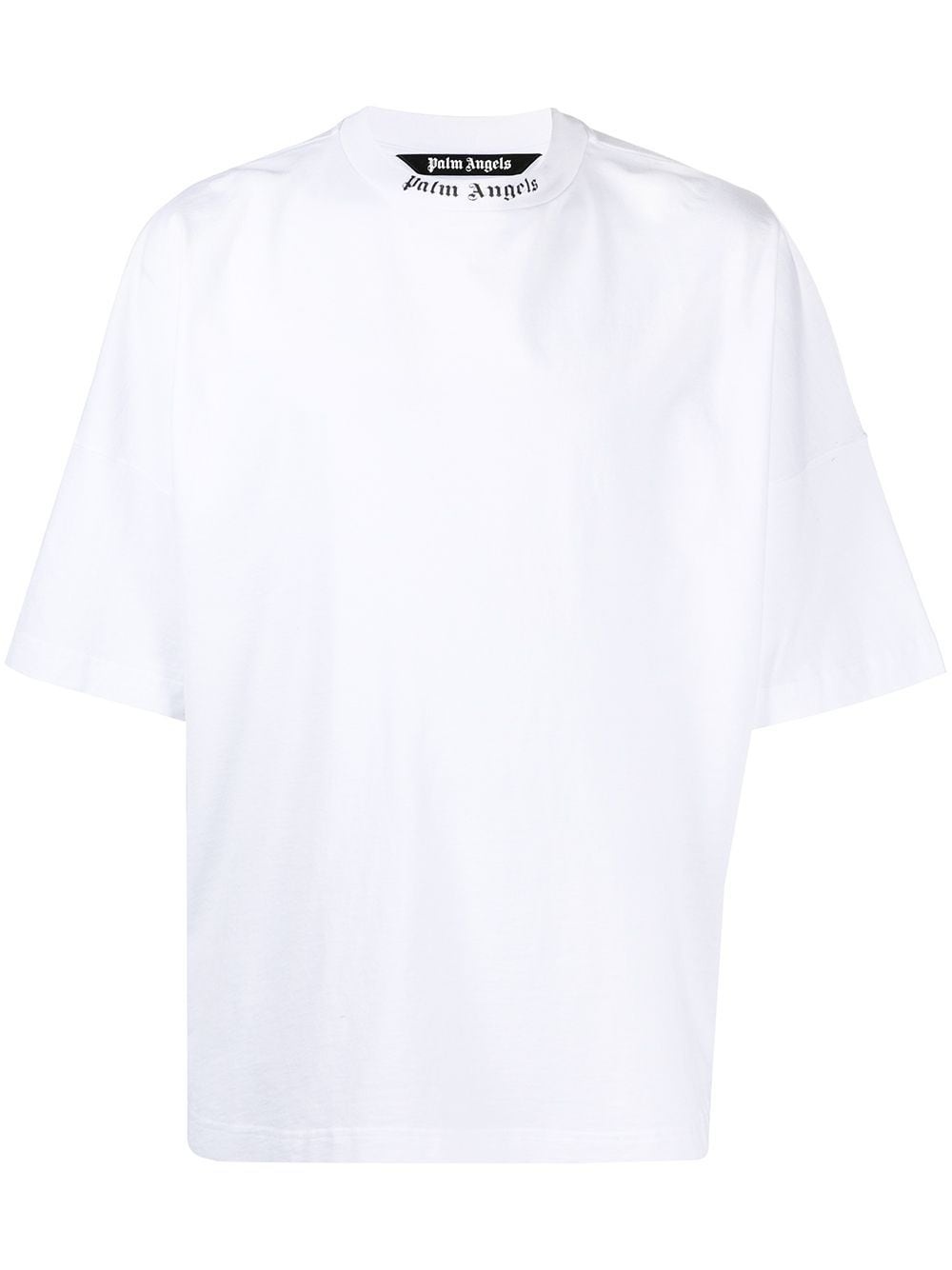 logo-print cotton T-shirt - 1