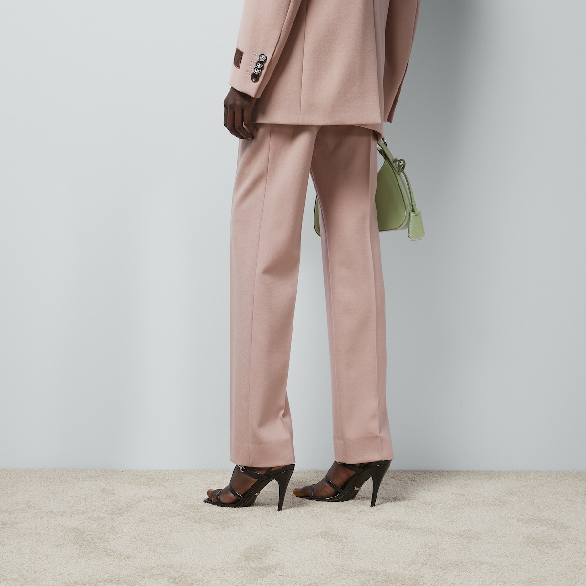 Wool pant with Gucci Horsebit label - 7