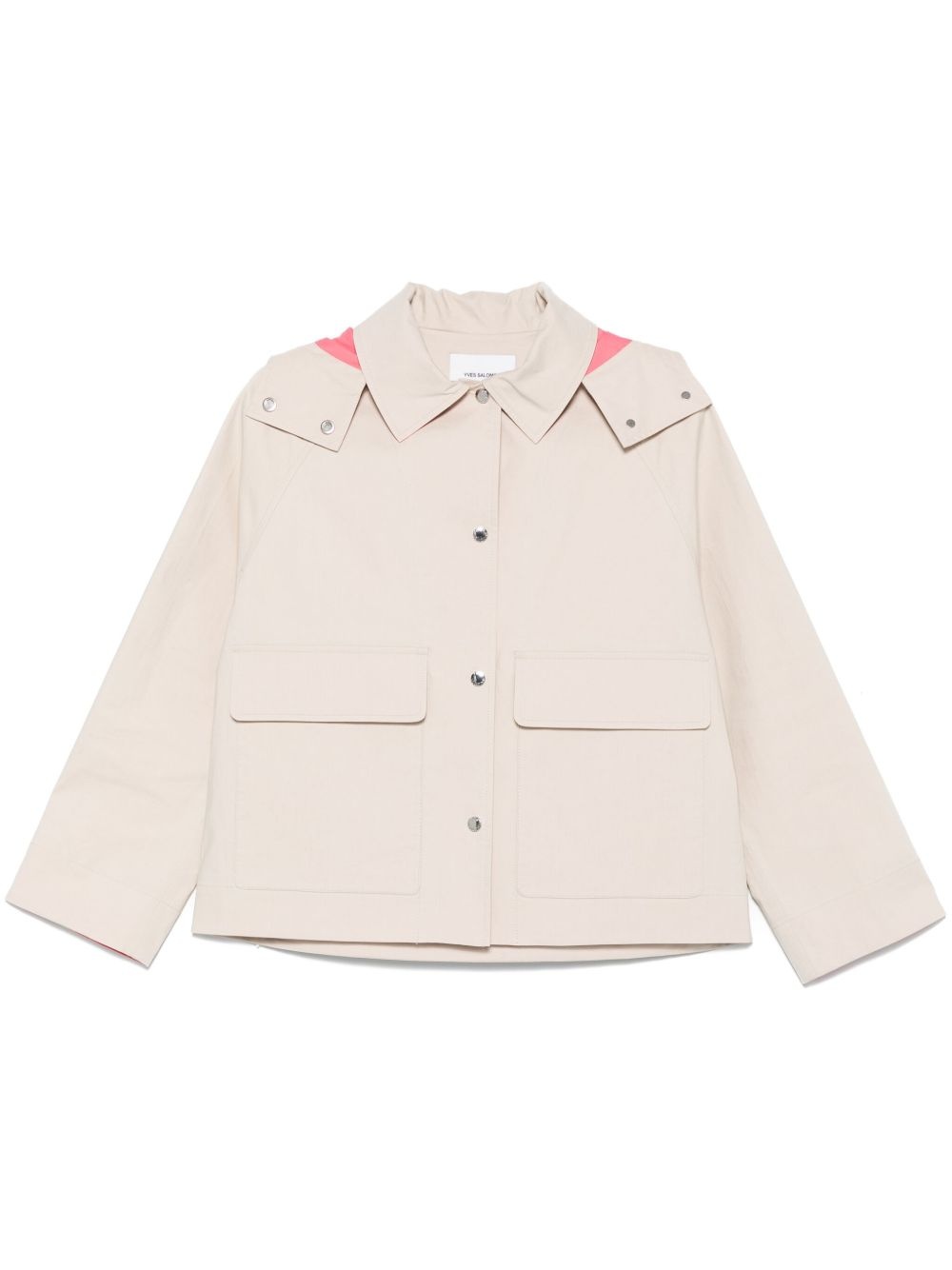 detachable-hood jacket - 1