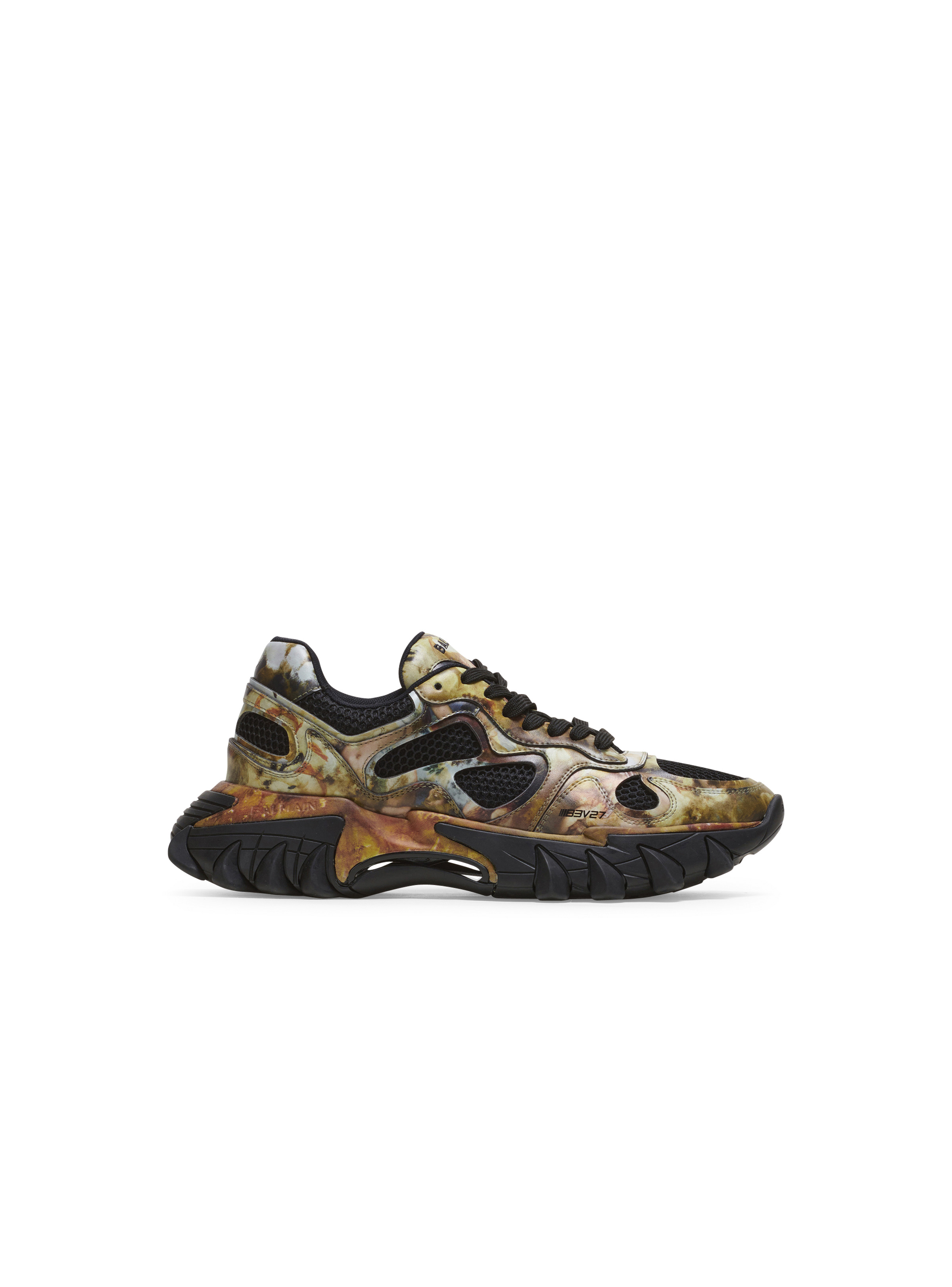 B-East trainers in printed leather and mesh - 1
