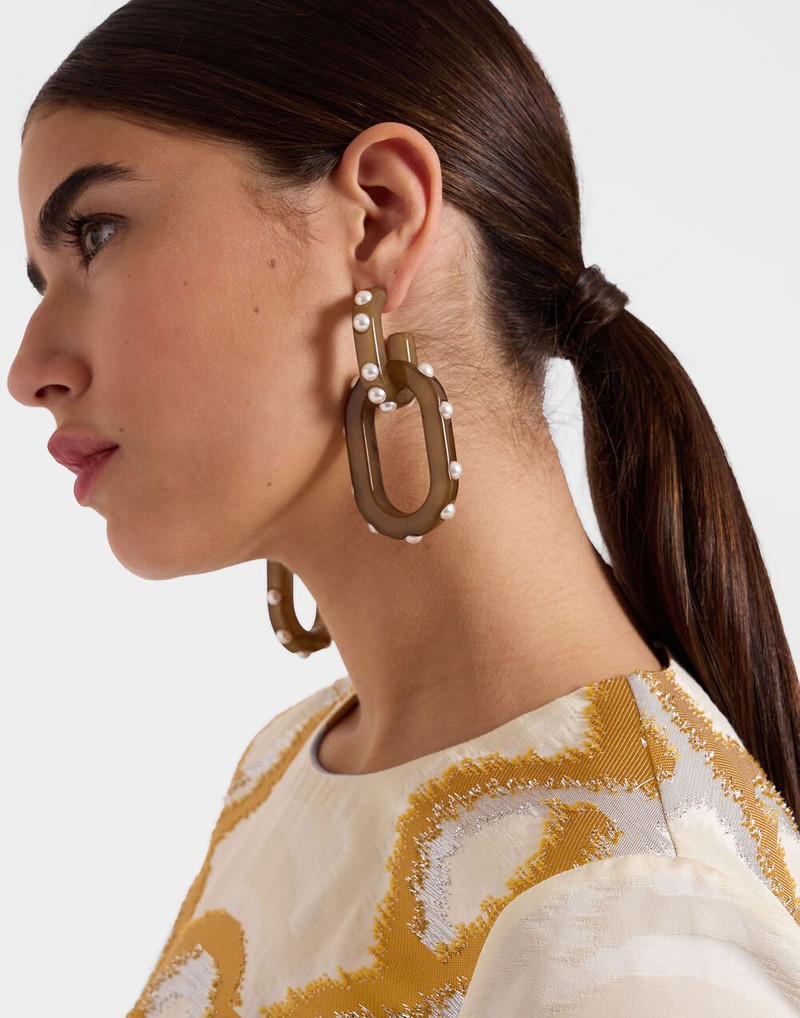 Nefertiti Double Earrings 4