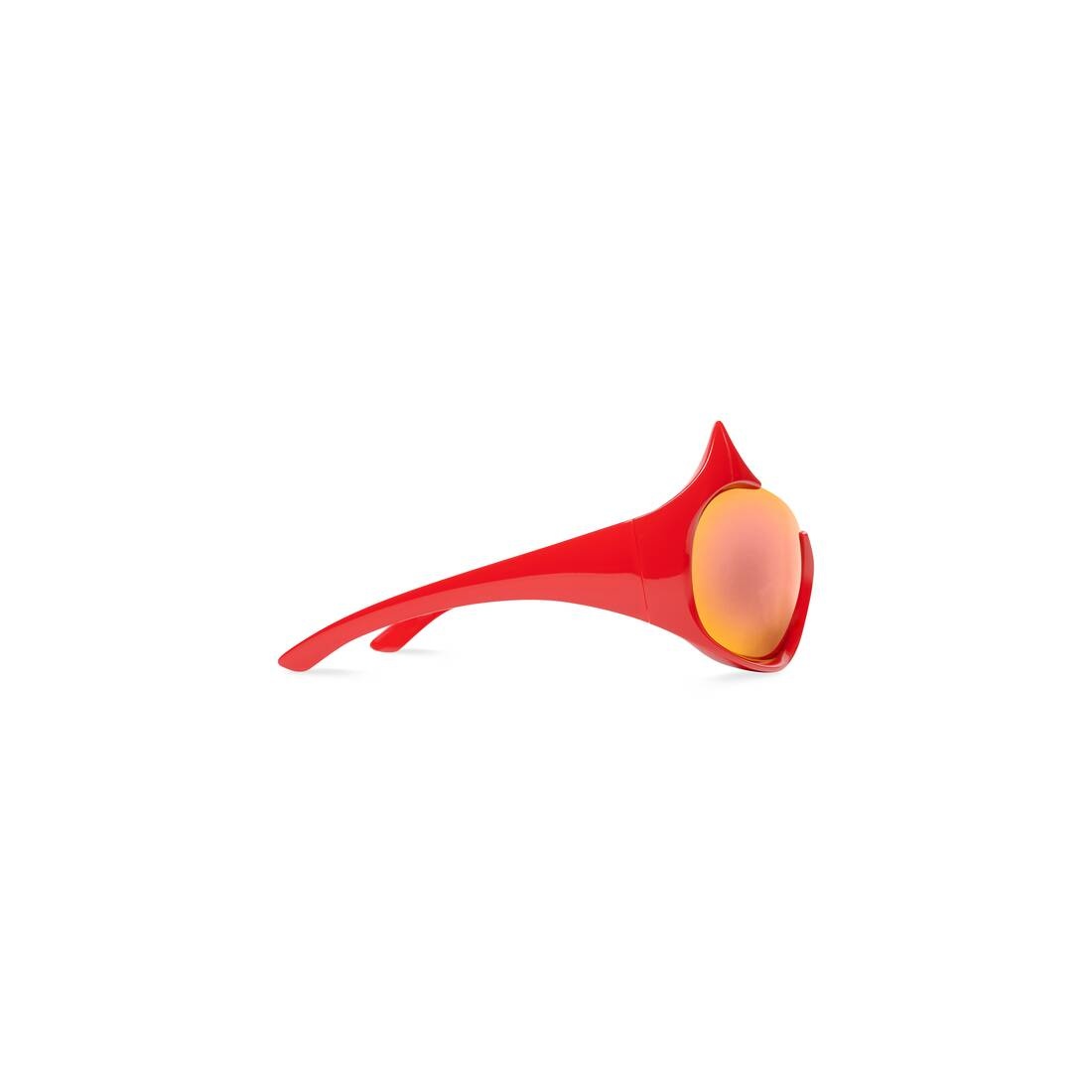 Gotham Cat Sunglasses in Red - 4