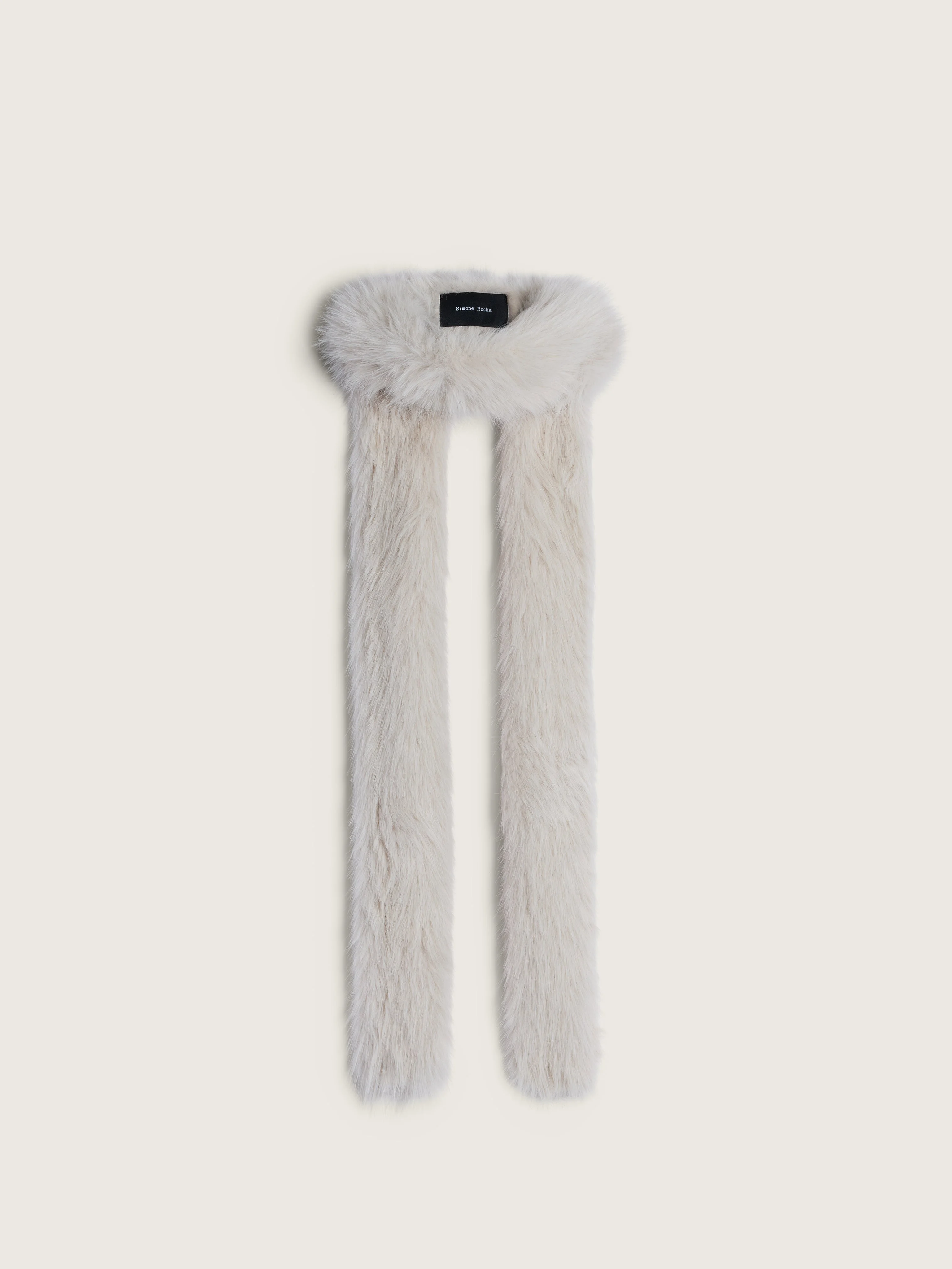 Skinny Faux Fur Scarf - 1
