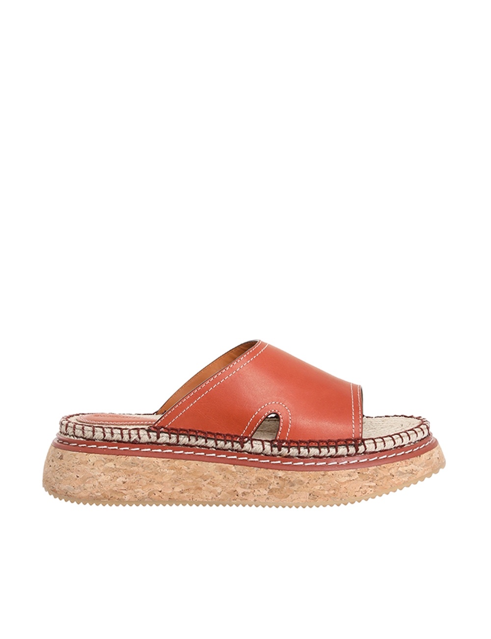 FLATFORM ESPADRILLE SLIDE - 1