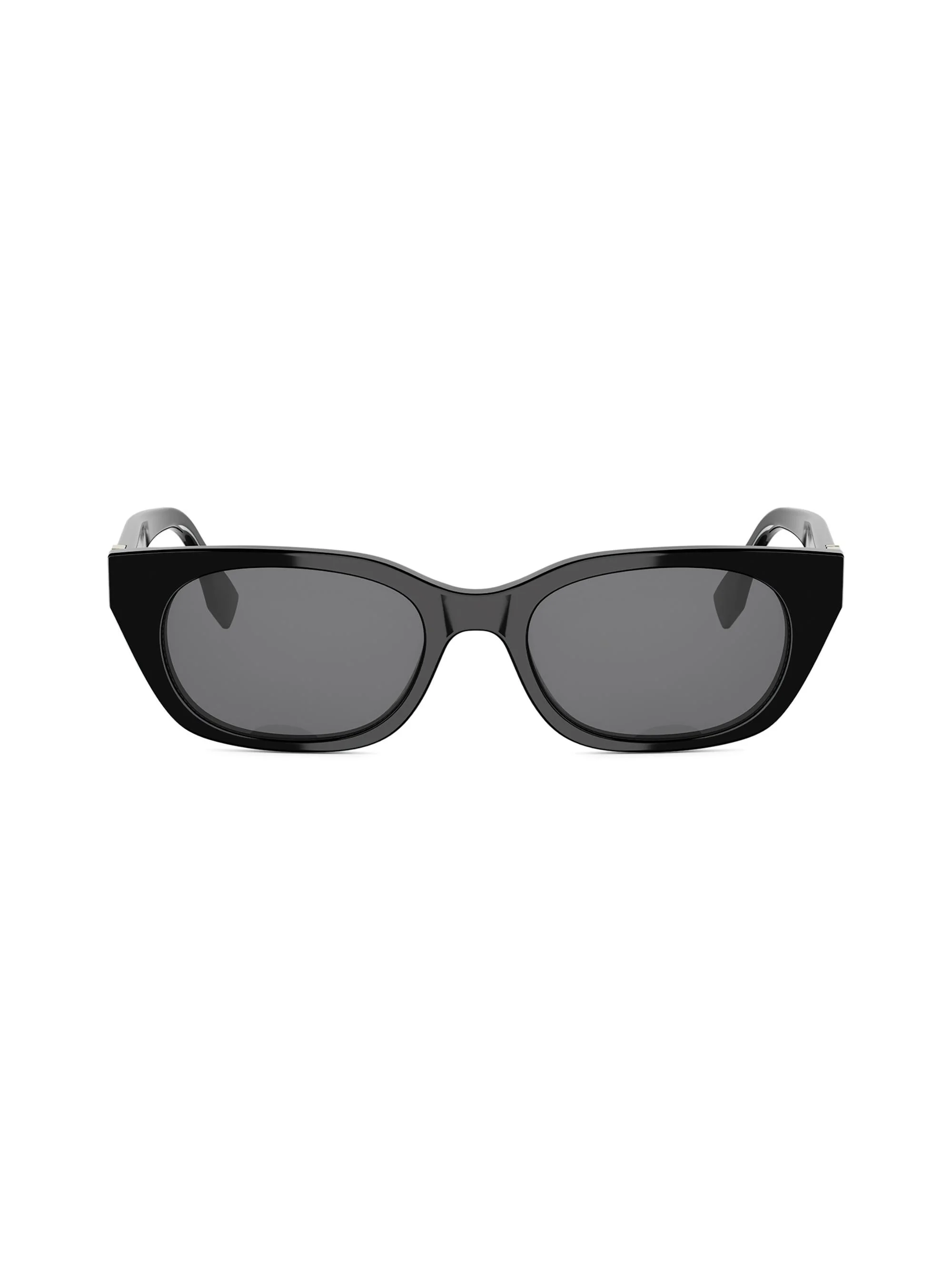 Women's Forever Fendi 51MM Cat-Eye Sunglasses - Black - 1