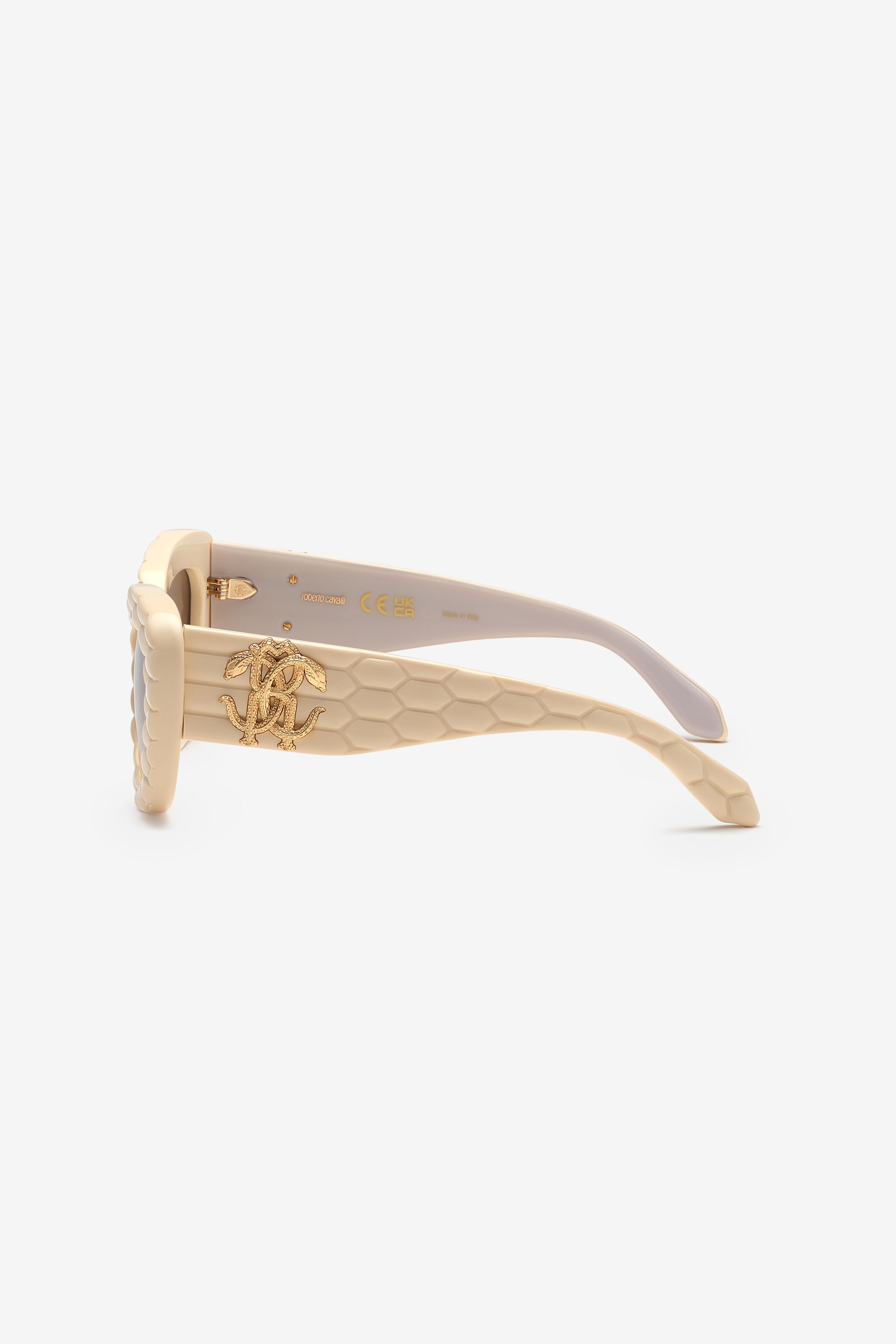 Sunglasses with wide bold cat-eye front - 4