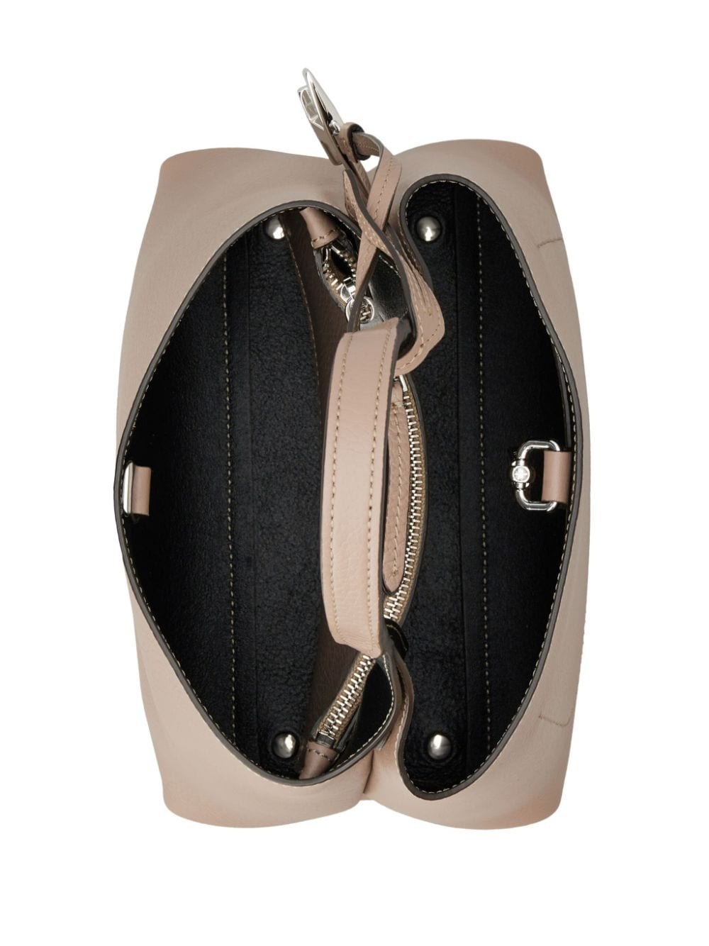 mini leather tote bag - 4