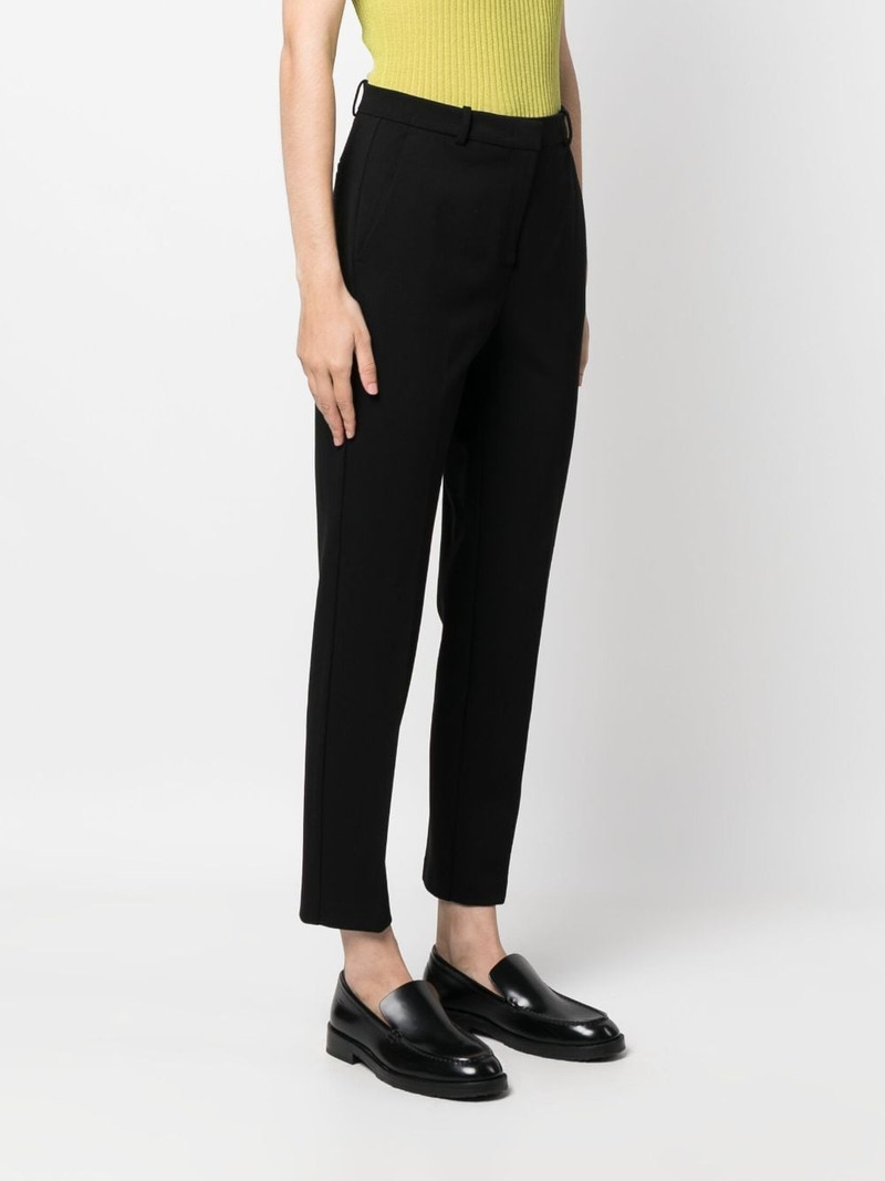 high-waisted cropped trousers 3