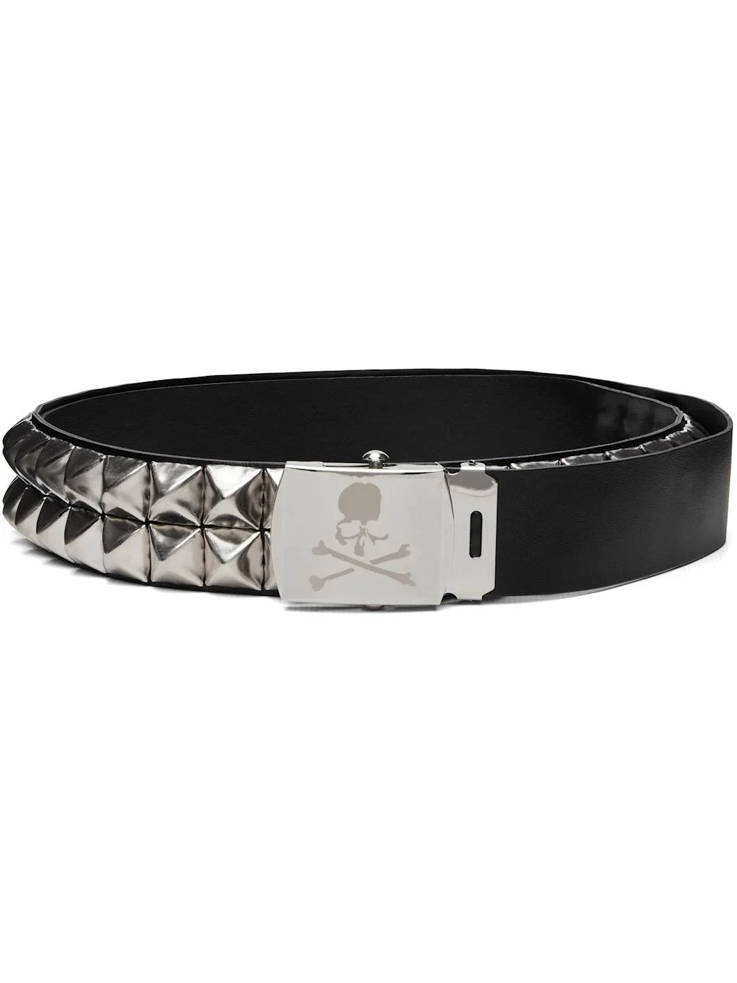 Black Double-Stud Belt - 1