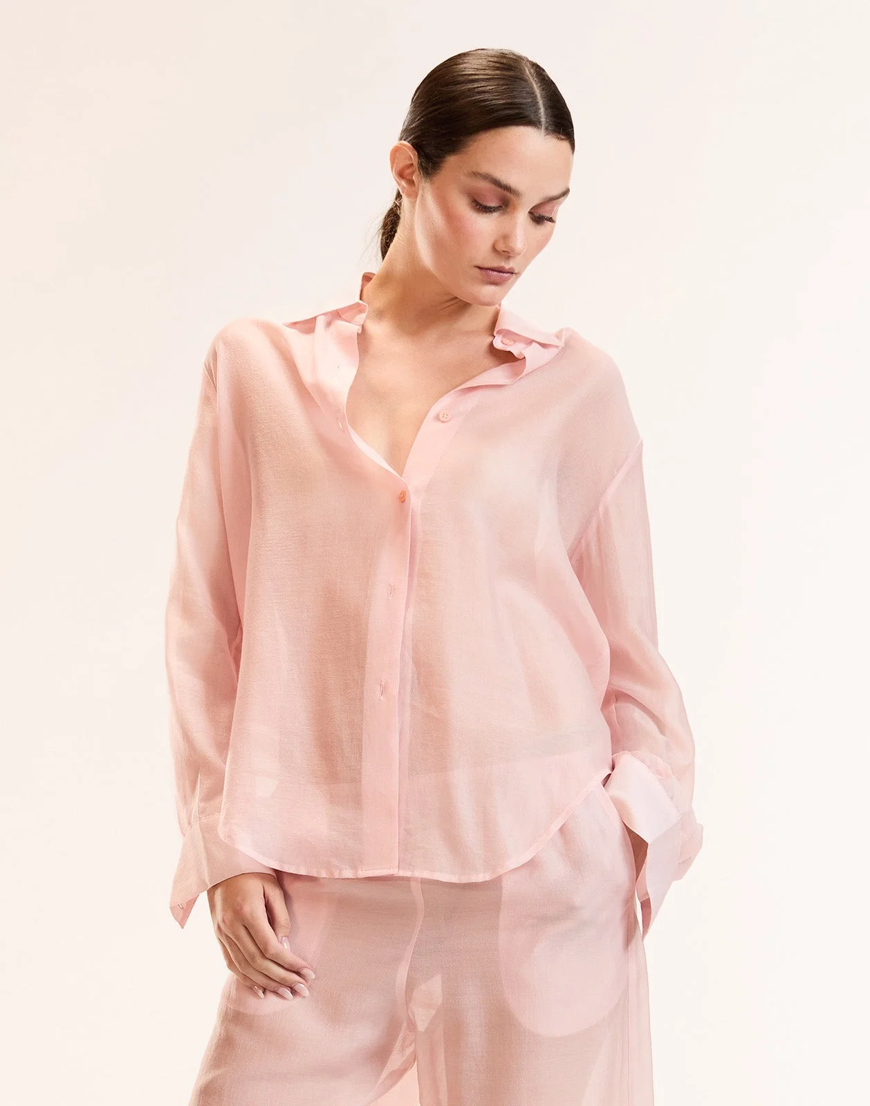 Salina Sheer Shirt - 1