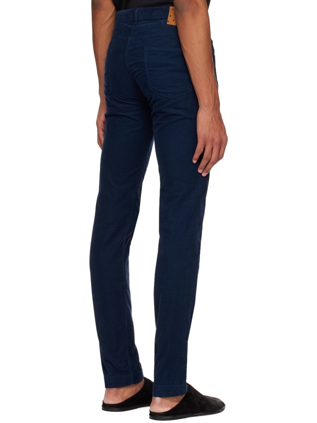 Navy Alunga Trousers - 3