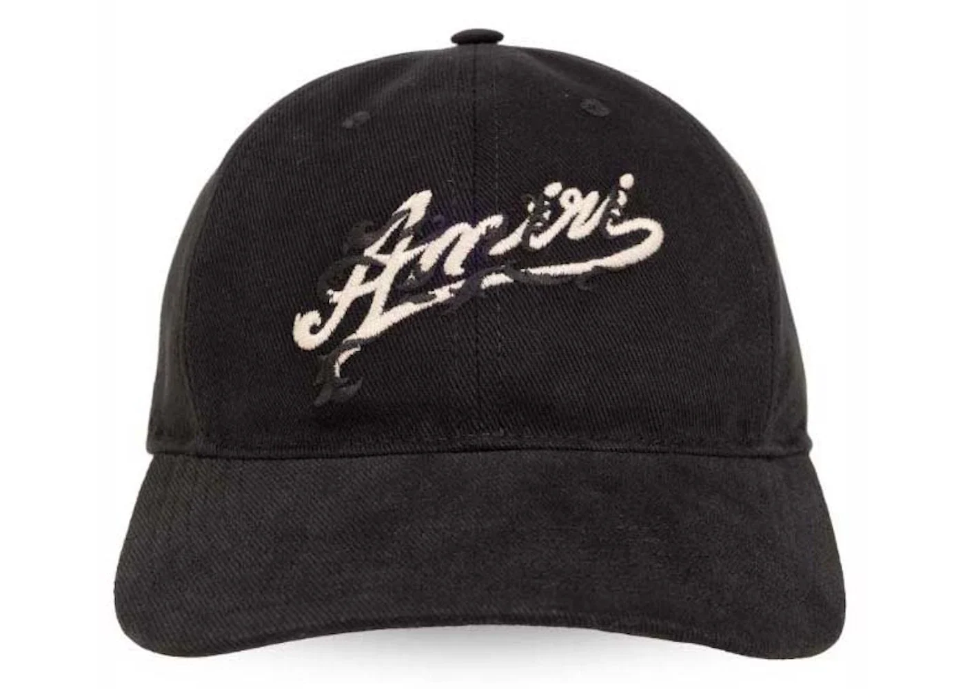 AMIRI Baroque Logo Dad Cap Black - 1