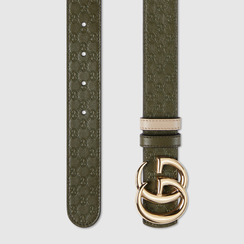 GUCCI Reversible GG Marmont belt outlook