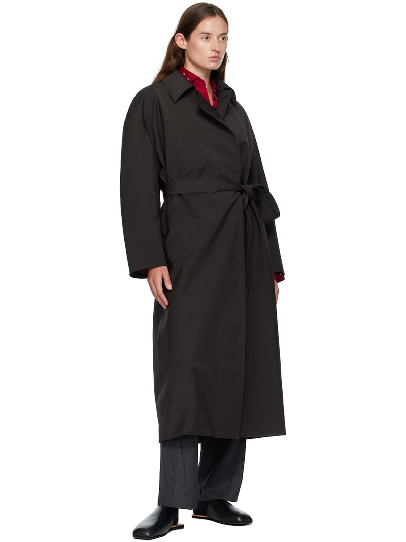 Our Legacy Black Court Coat outlook