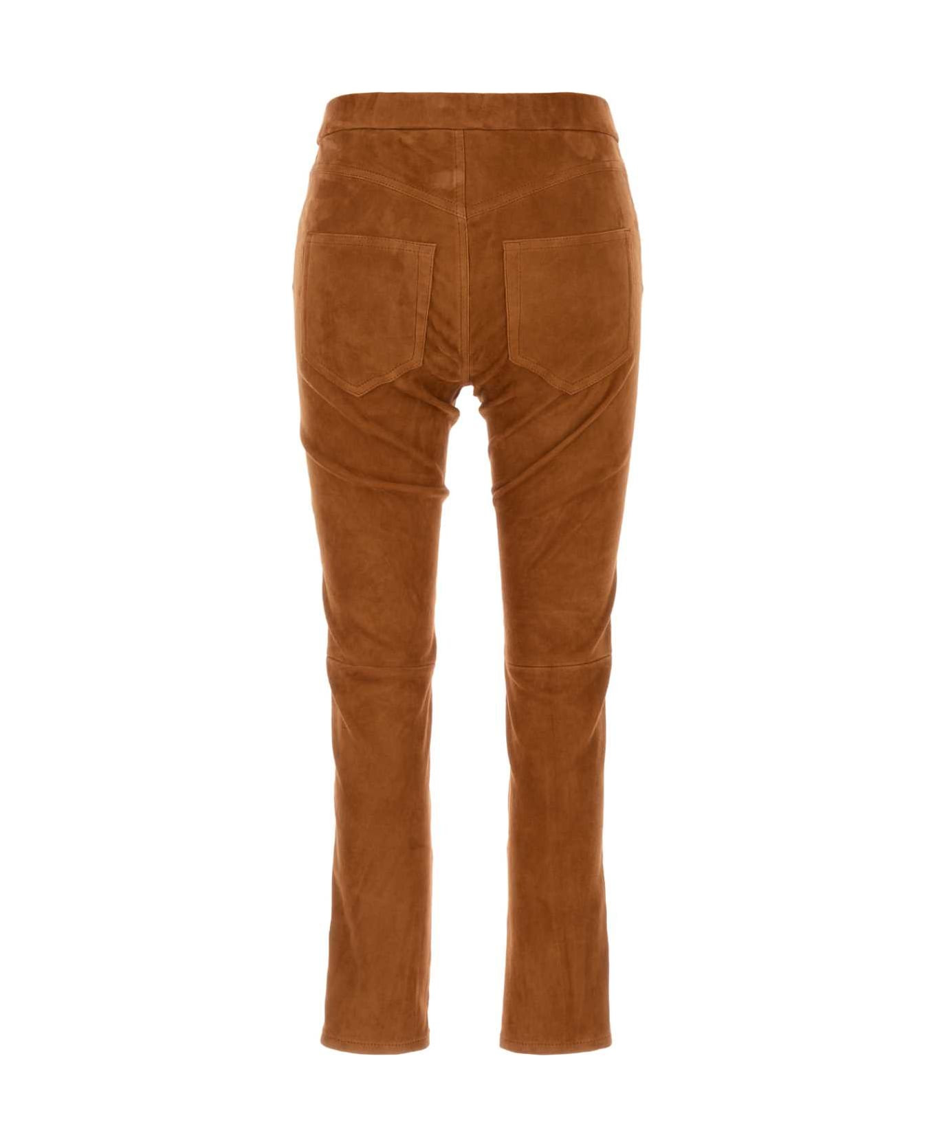 Copper Suede Dorothea Pant - 2