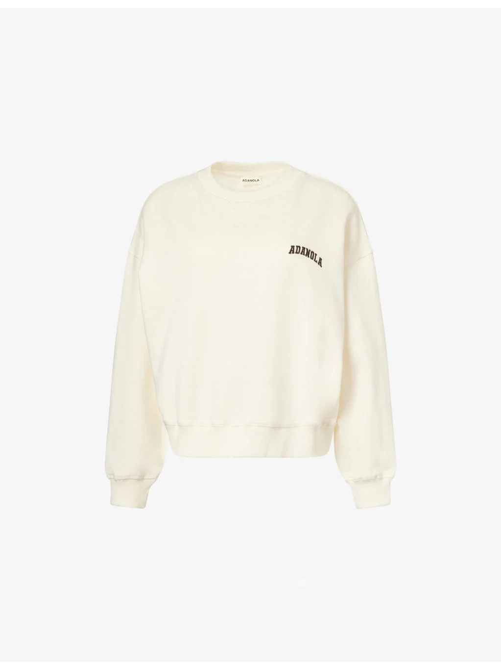 Varsity Oversized Cotton-Blend Sweatshirt - 1