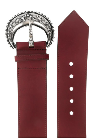 Etro embossed buckle belt outlook