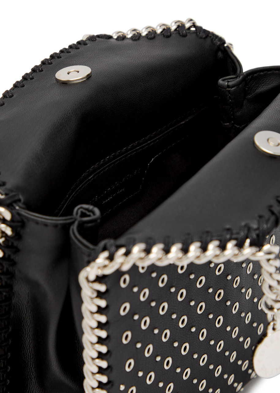 Stella Mccartney Falabella Eyelet Faux Leather top Handle bag - 4