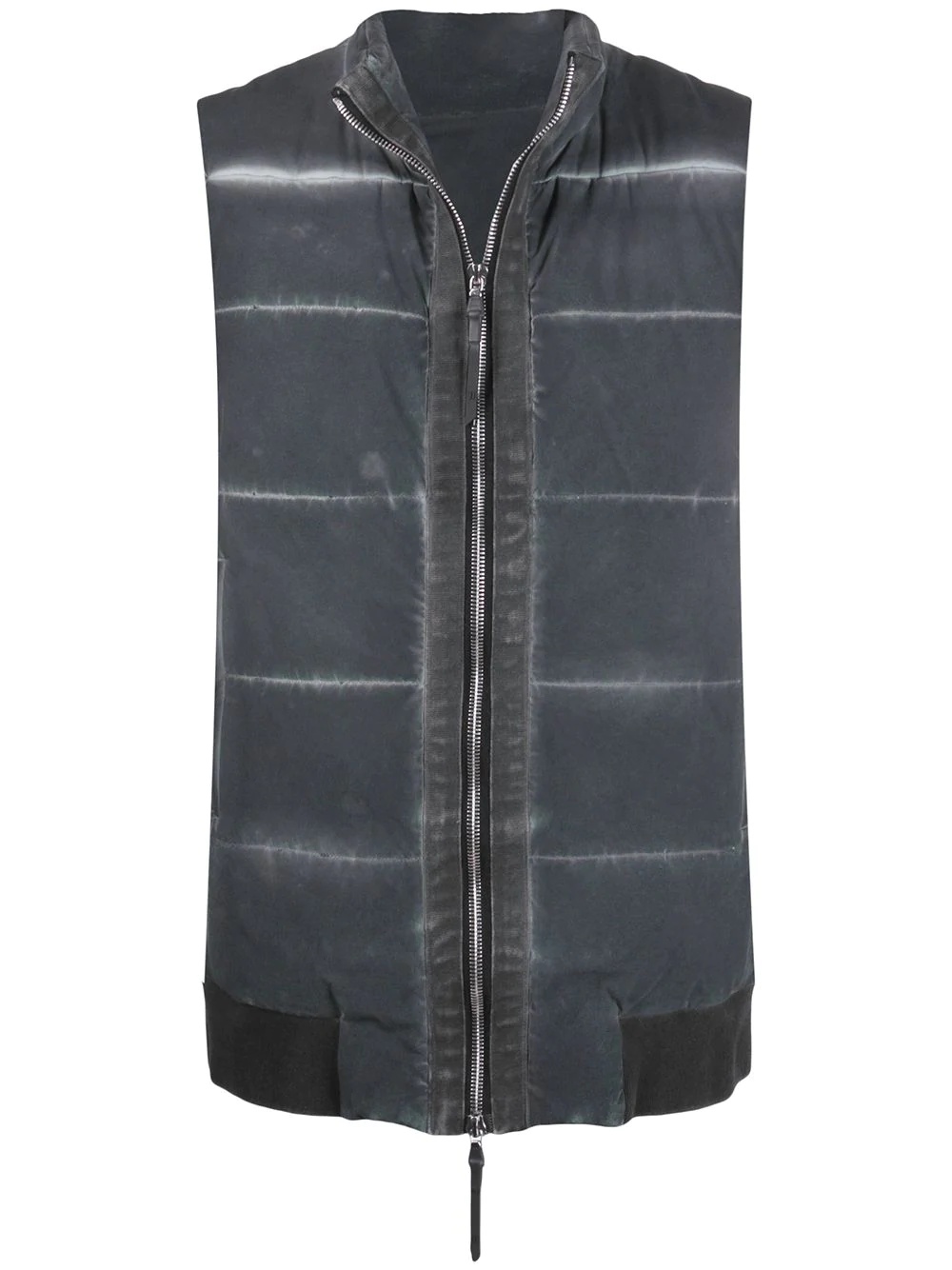 faded padded gilet - 1