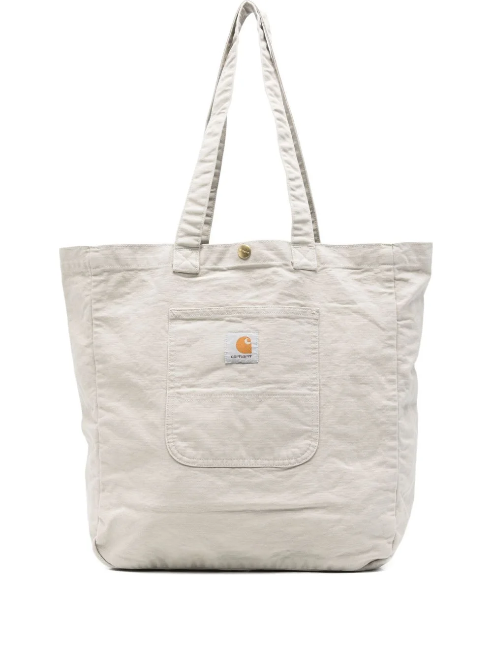 pocket detail tote bag - 1