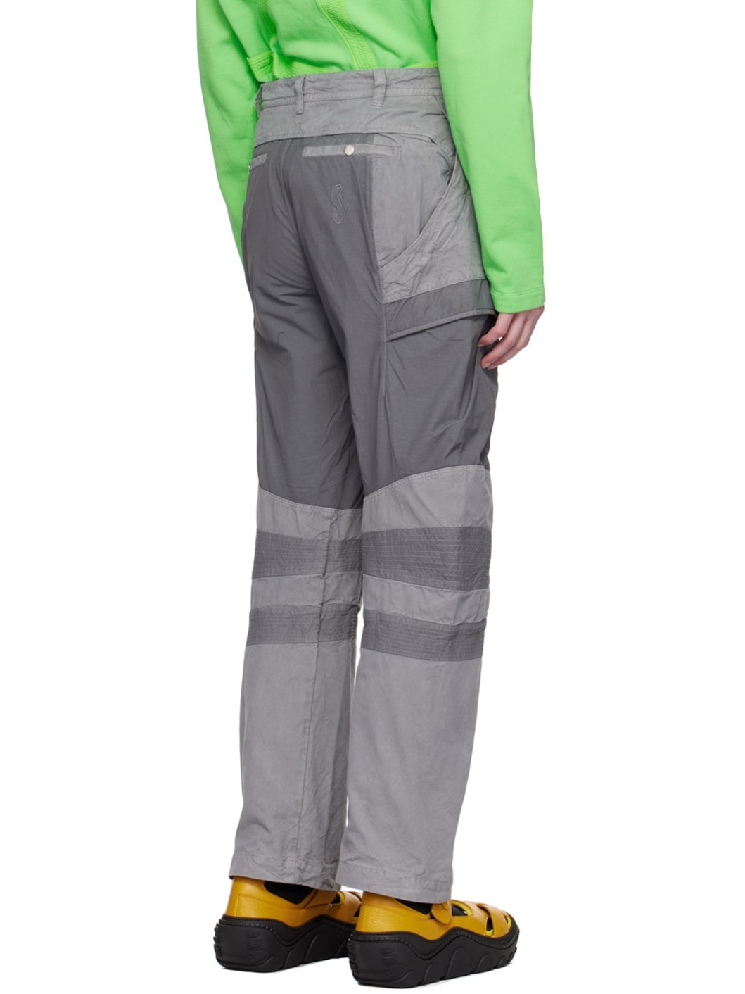 Gray C.P. Company Edition Cargo Pants - 3
