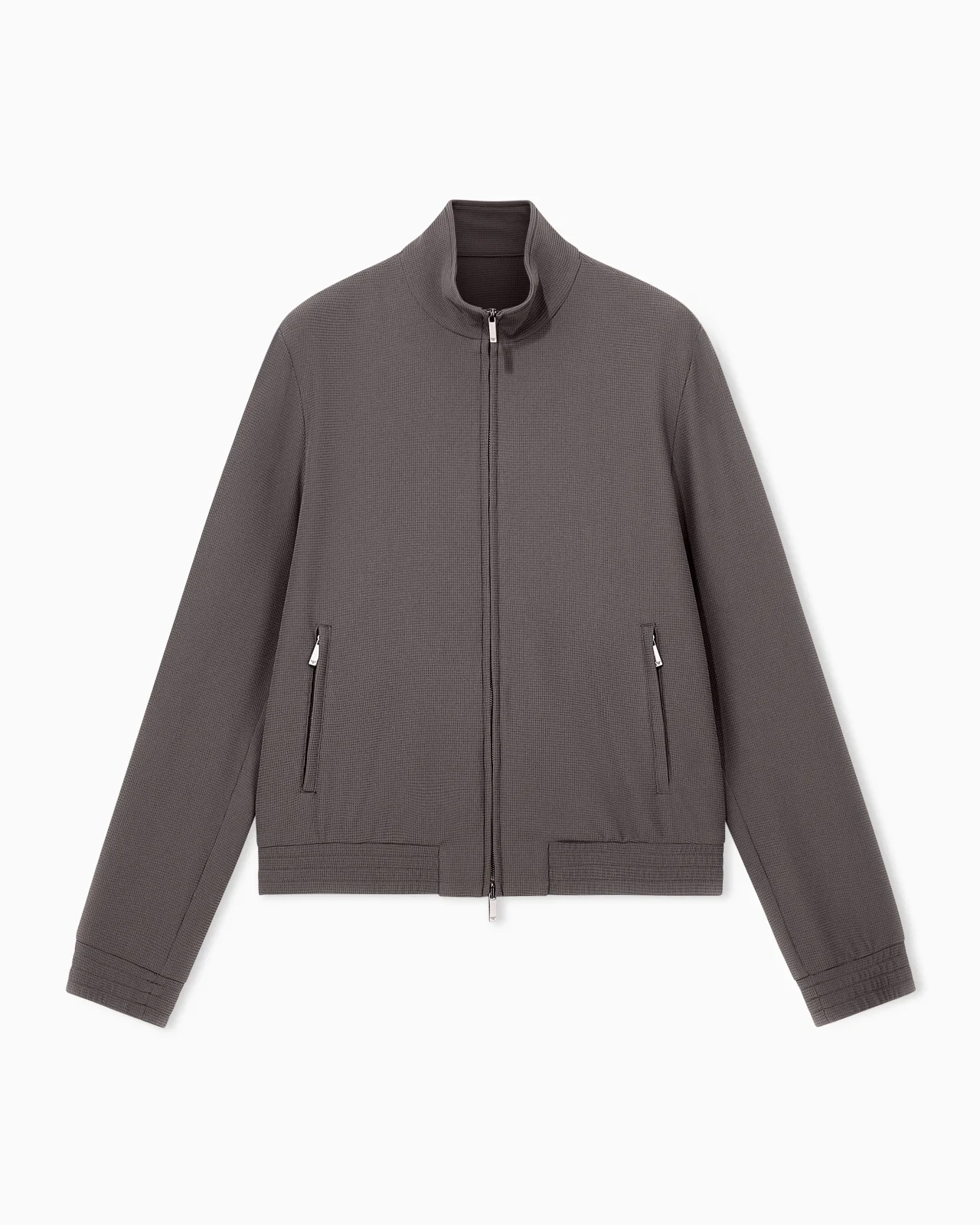 FULL-ZIP BLOUSON IN 3D CREPE JERSEY SIGNATURE CAPSULE - 1
