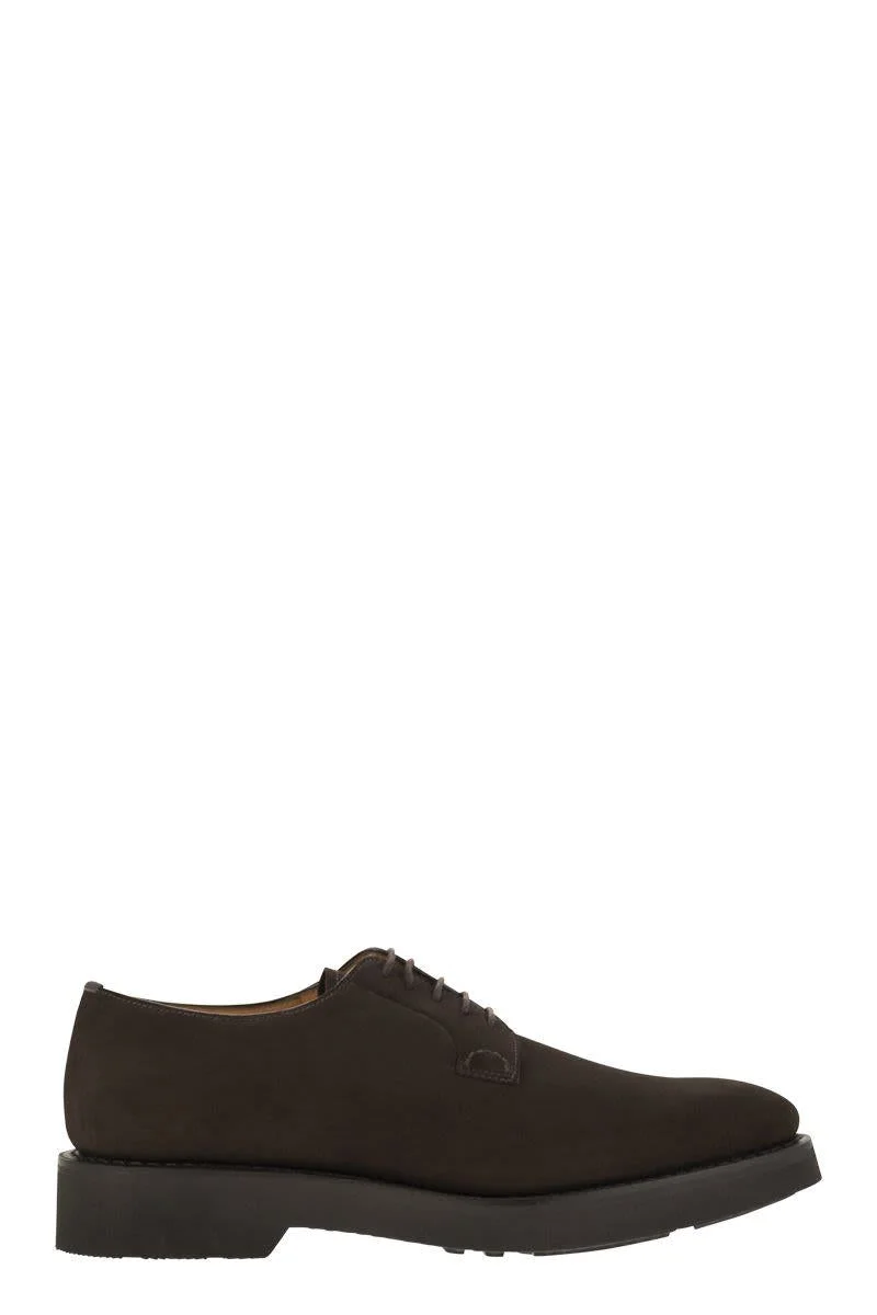 Church'S CHURCH'S SUEDE CALFSKIN DERBY - 1