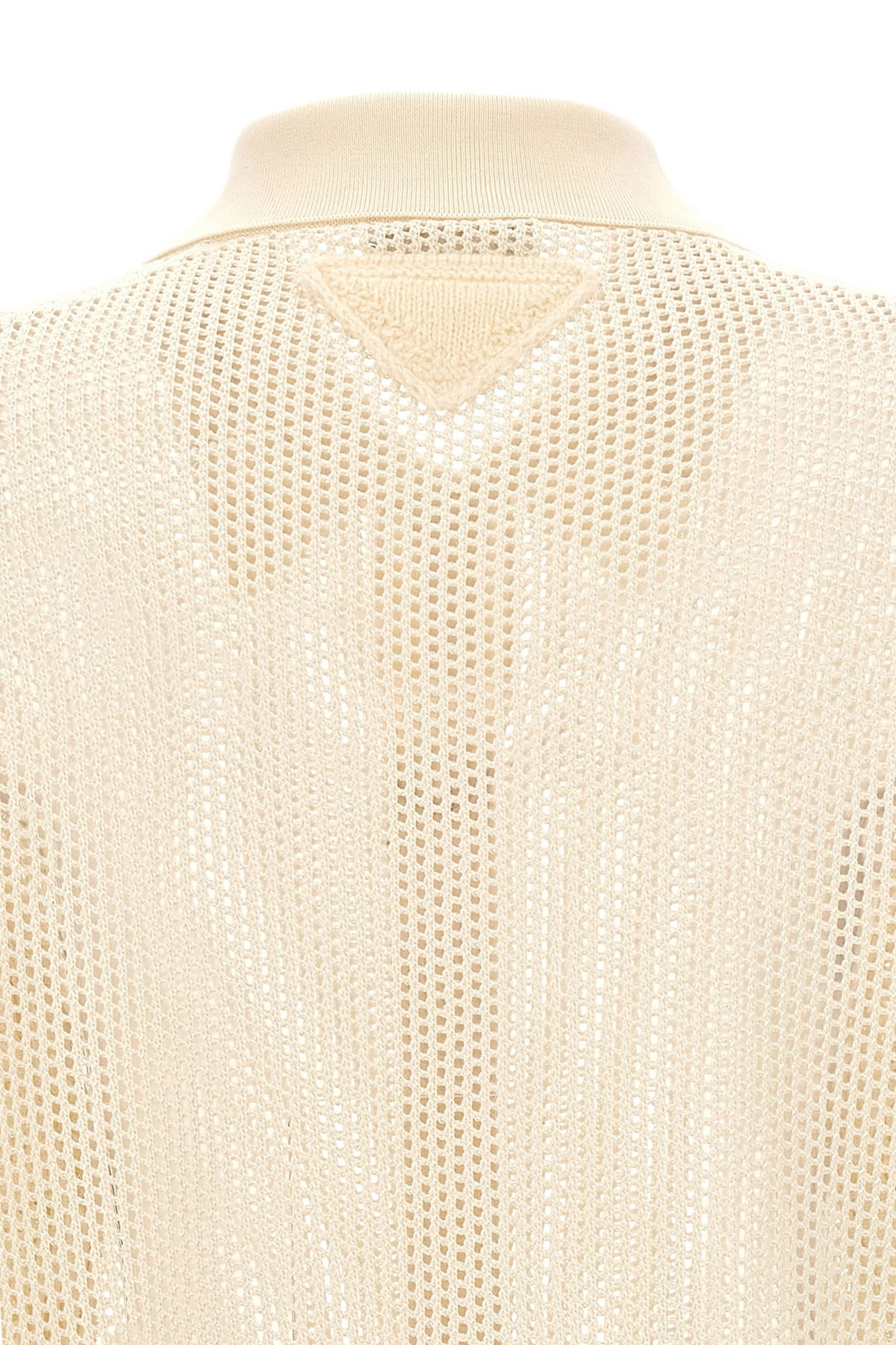 Mesh knit shirt - 5