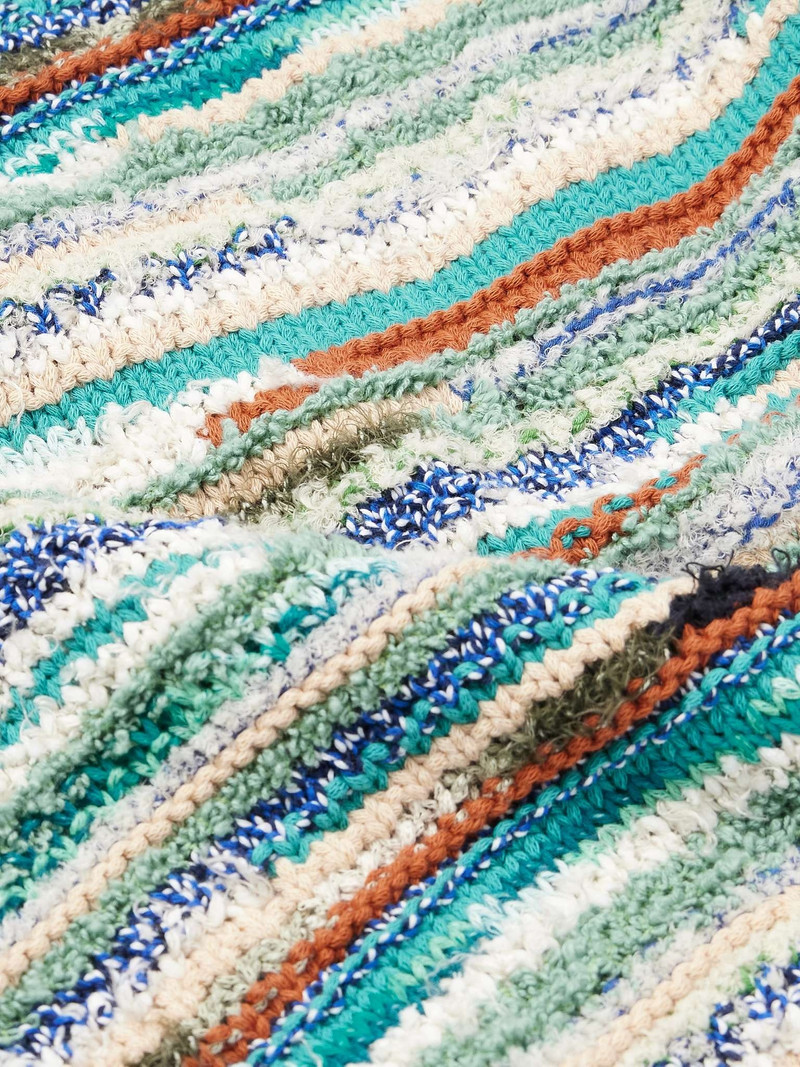 Madurai Striped Cotton-Blend Sweater 4