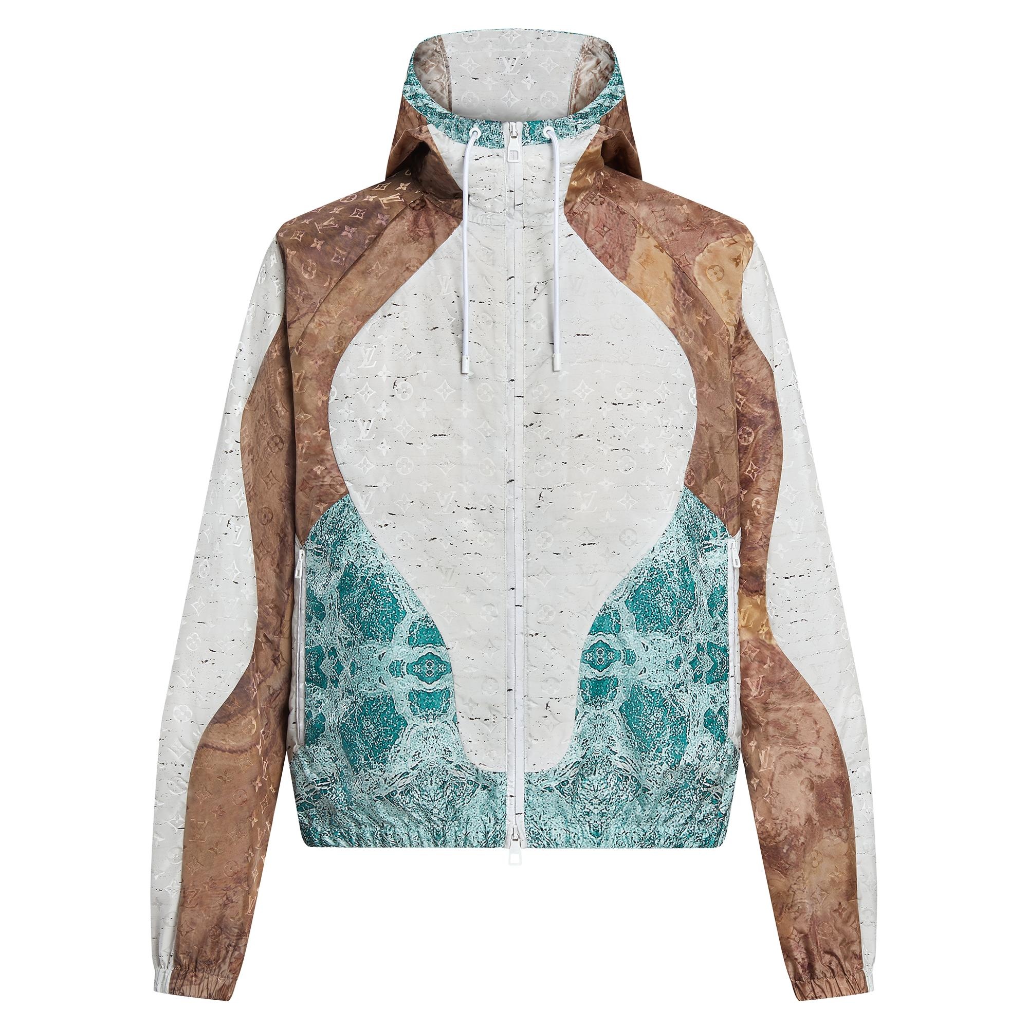 Monogram Marble Windbreaker - 1