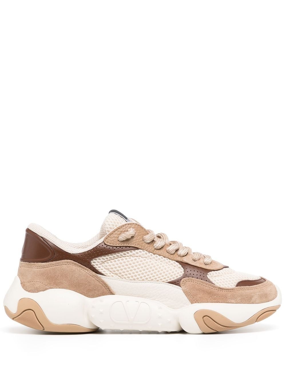 Bubbleback panelled chunky sneakers - 1