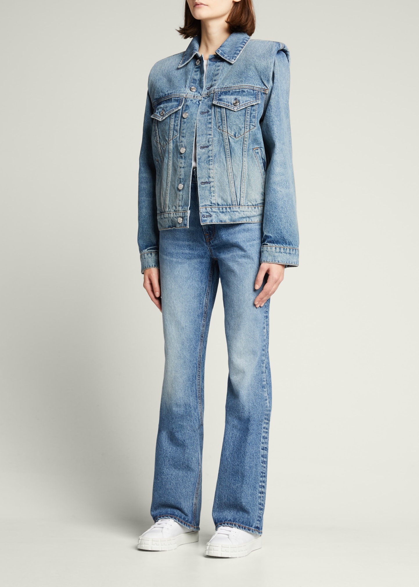 Melanie High-Rise Boot-Cut Jeans - 2
