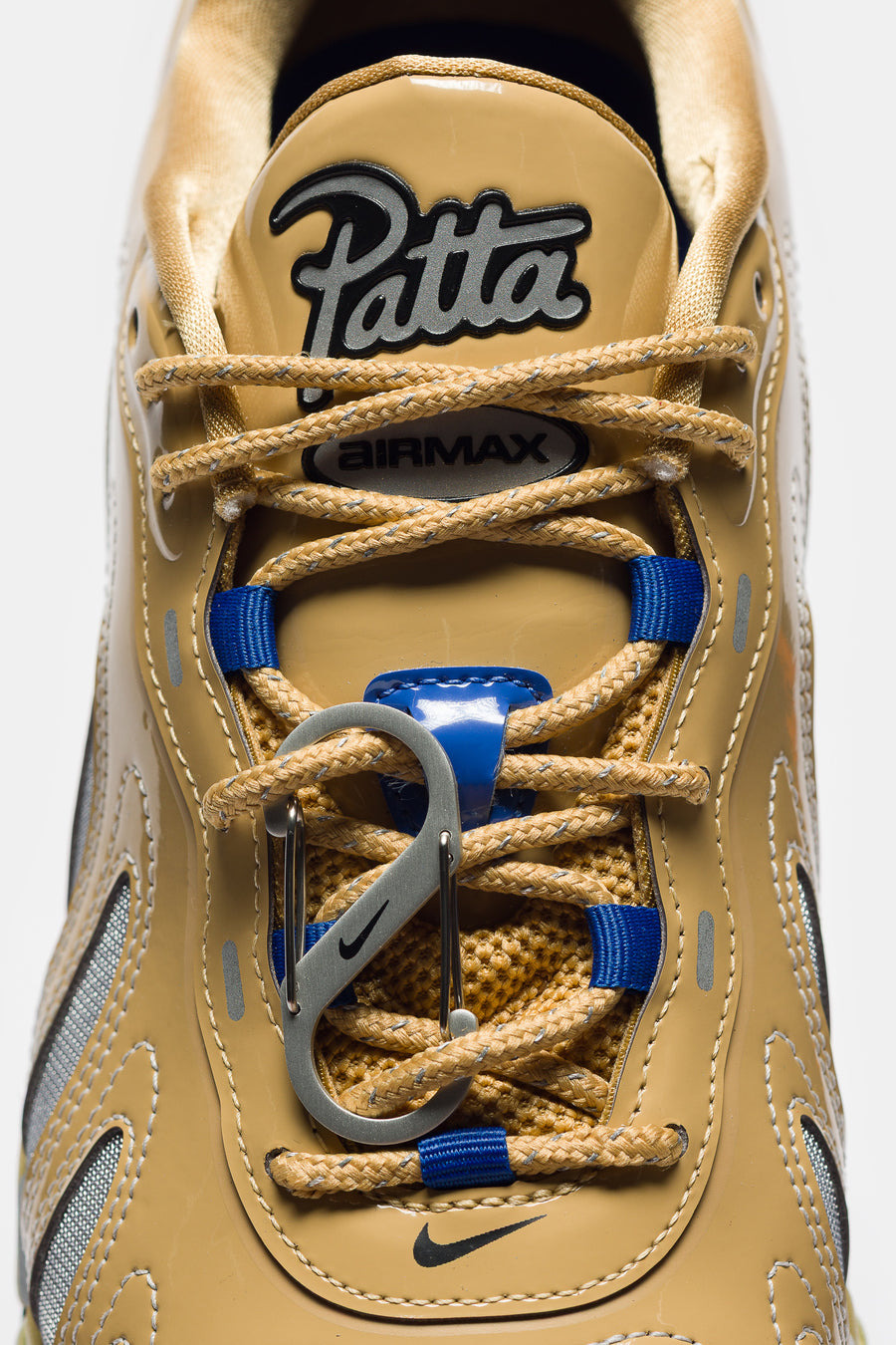 Patta Air Max DN8 SP Sneaker in Club Gold/Game Royal/Metallic Silver - 5