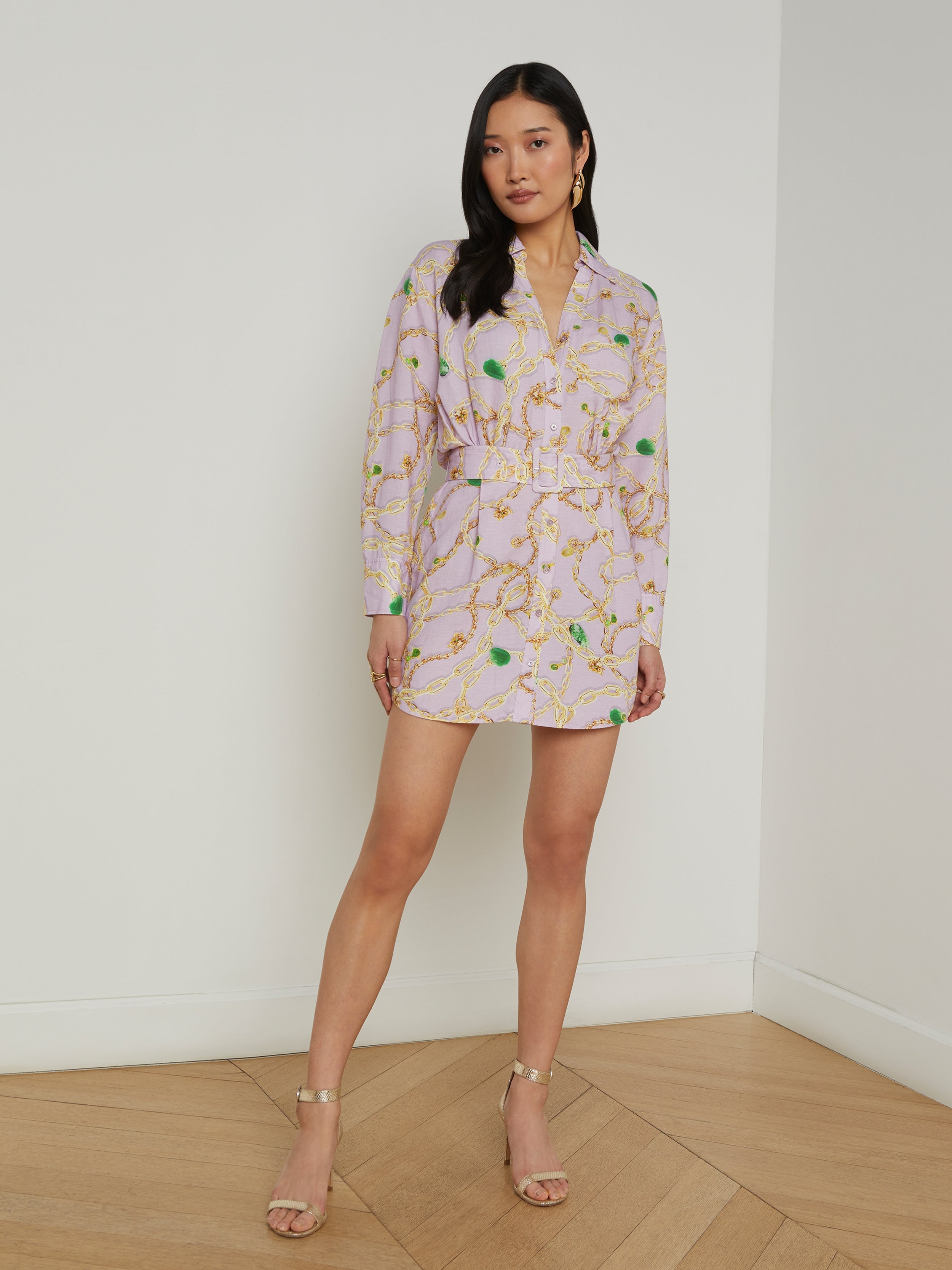 Demie Linen-Blend Shirt Dress - 2