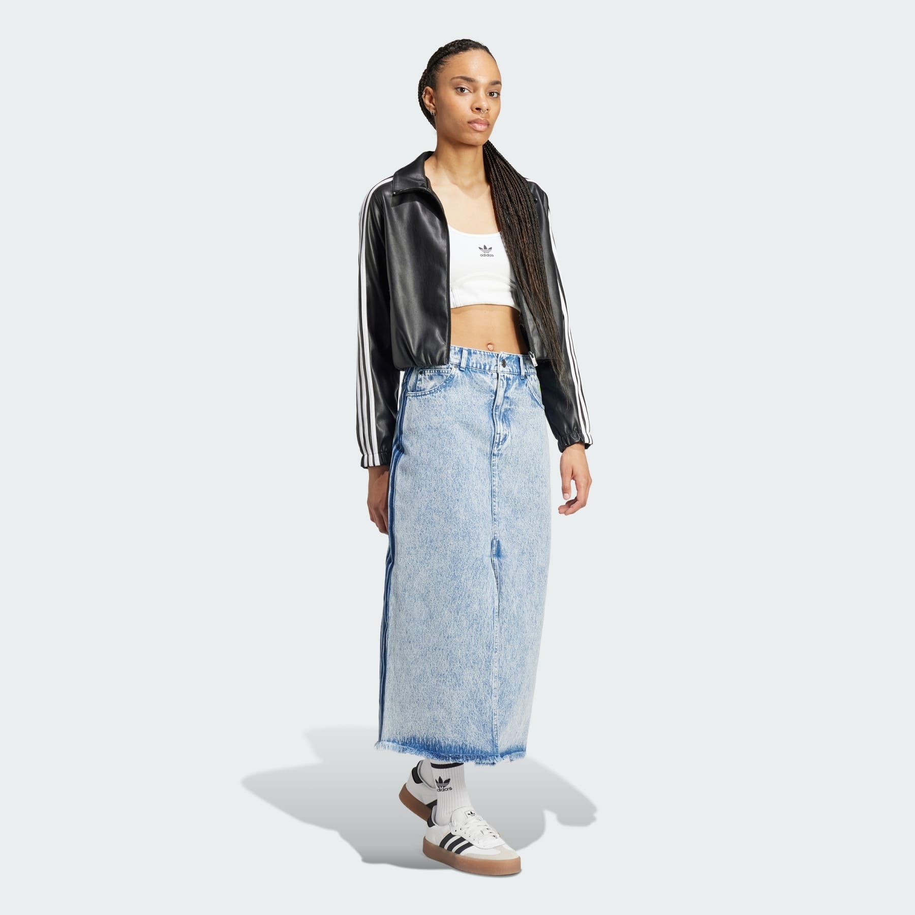 KSENIASCHNAIDER Denim Maxi Skirt - 4