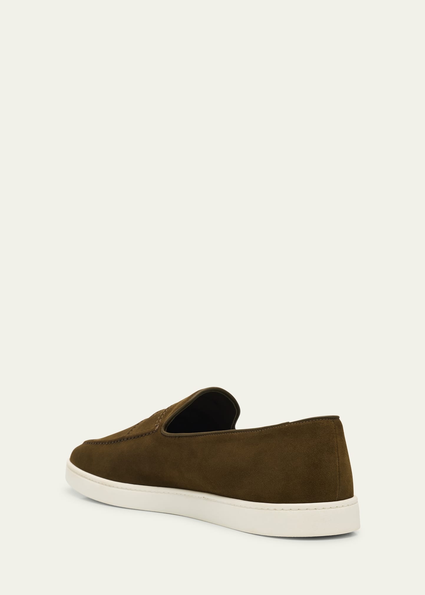 Men's Peebles Suede Penny Loafers - 4