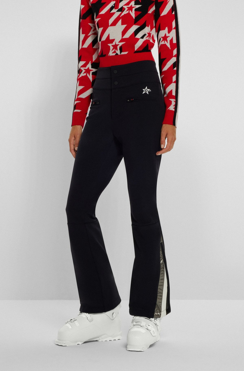 BOSS X PERFECT MOMENT SKI TROUSERS WITH STRIPES AND BRANDING 2
