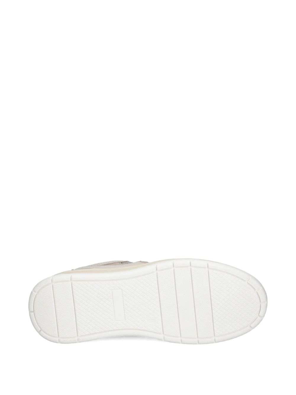 leather-panelled sneakers - 5