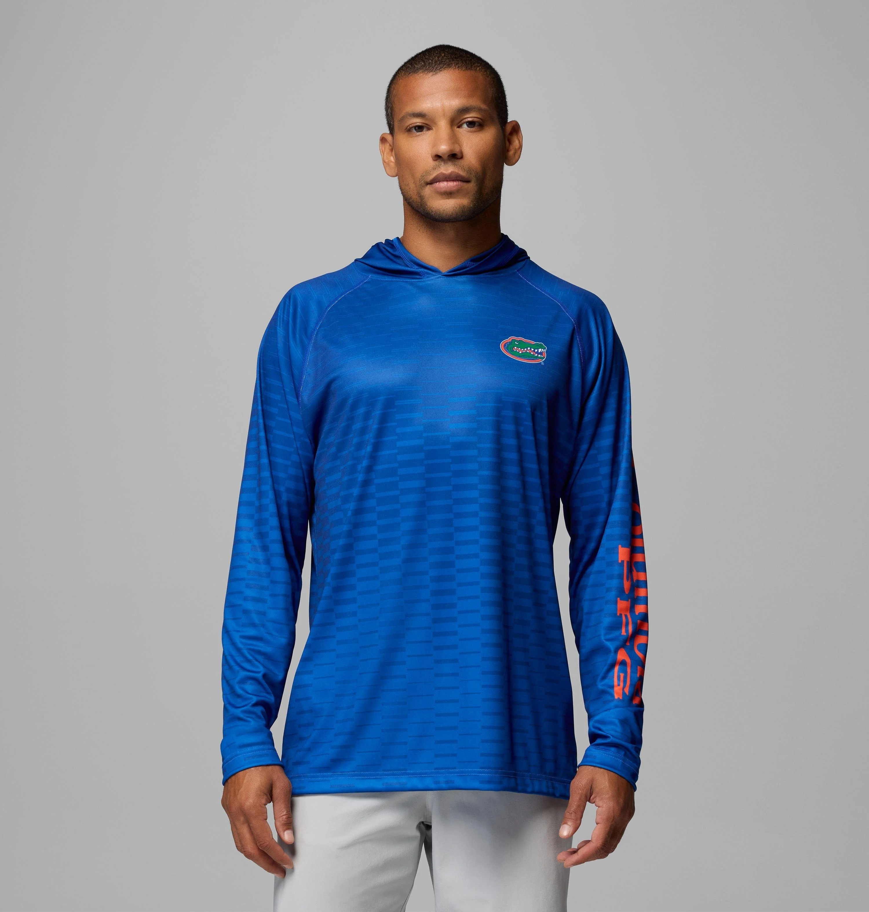 Men's Collegiate PFG Super Terminal Tackle Hoodie - Florida - 1