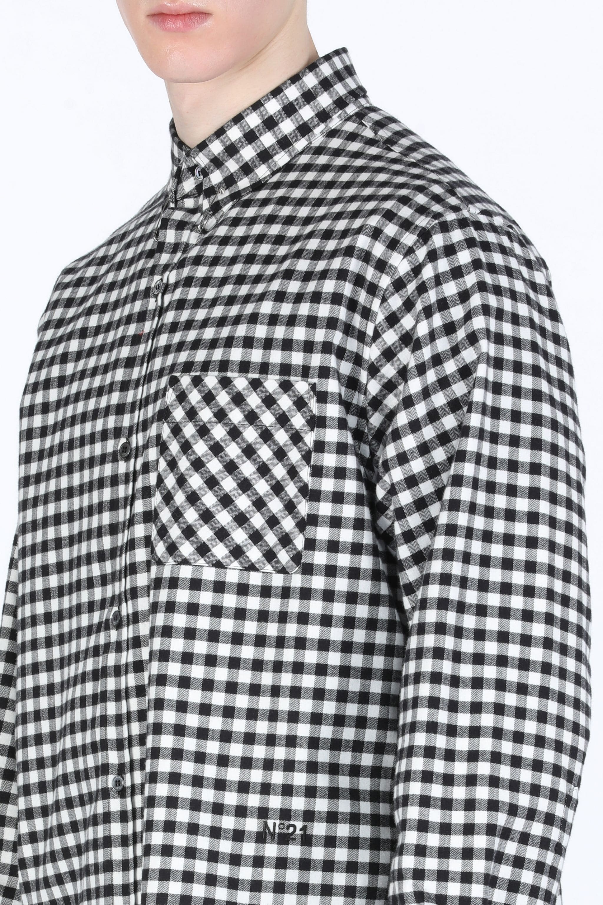 EMBELLISHED CHECKED SHIRT - 5