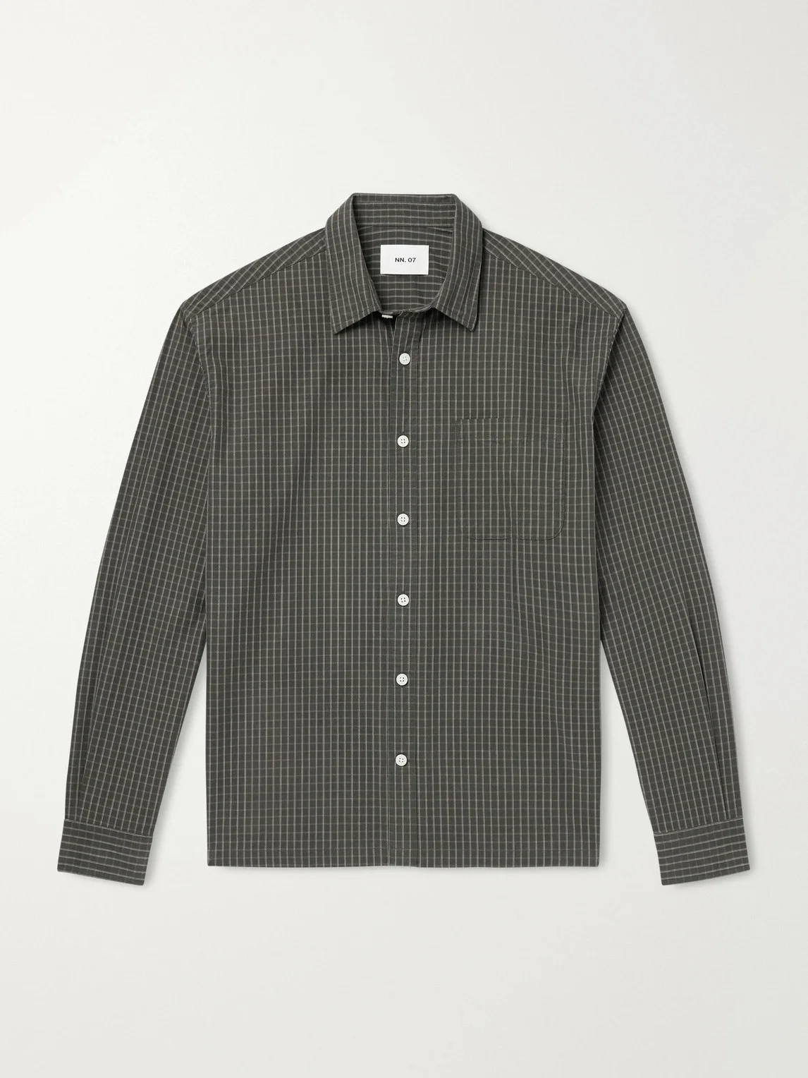 Deon 50035 Checked Organic Cotton Shirt - 1