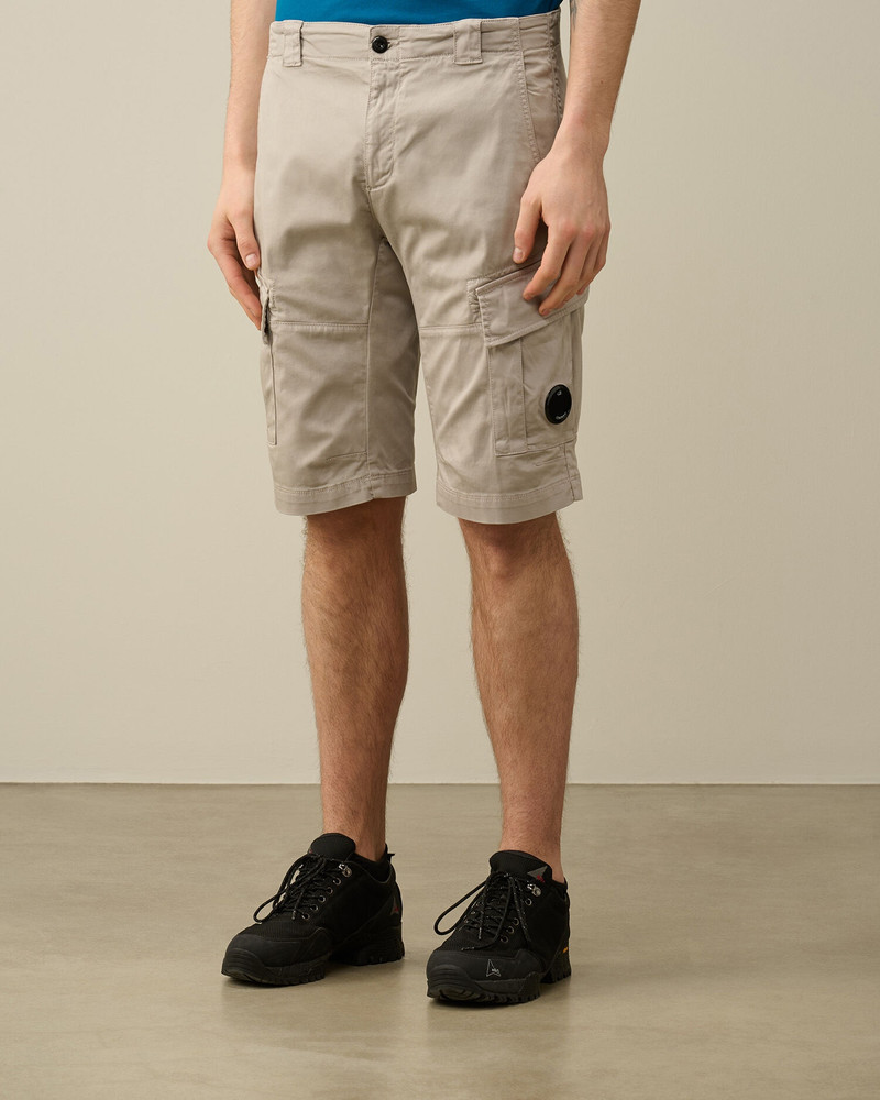 C.P. Company Stretch Sateen Cargo Shorts outlook