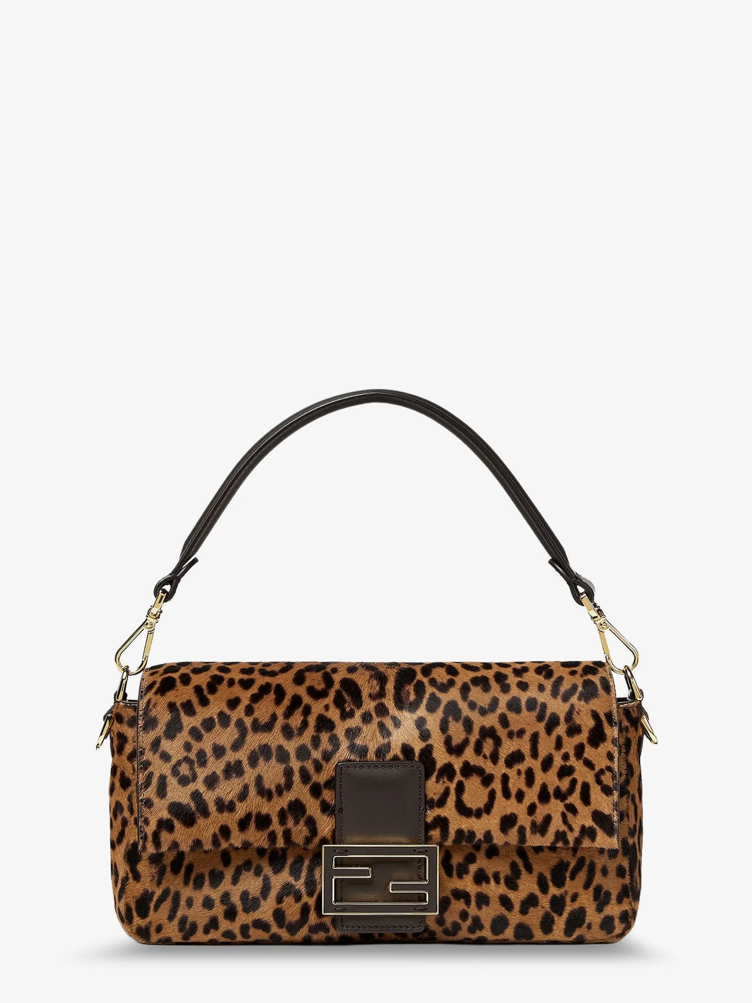 Fendi Baguette® Printed Pony-Effect Calfskin Bag - 1