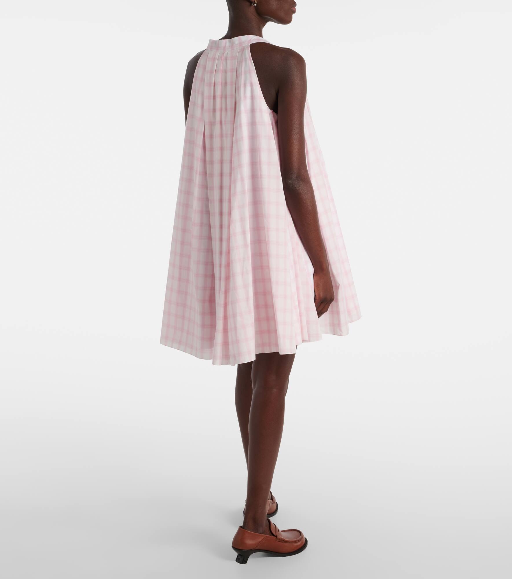 Trapeze cotton minidress - 3
