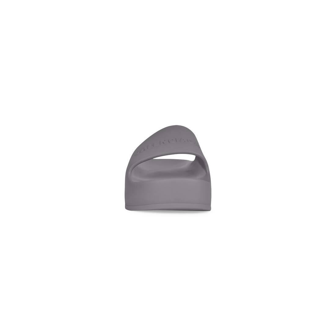 Women's Chunky Slide Sandal in Grey - 2