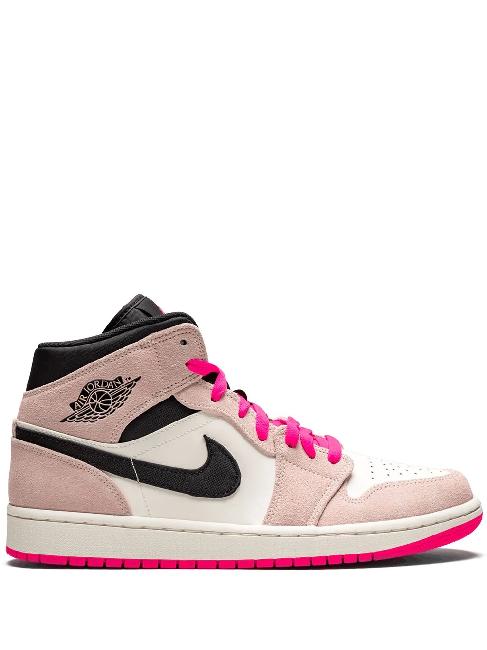 Air Jordan 1 Mid SE crimson tint/hyper pink - 1