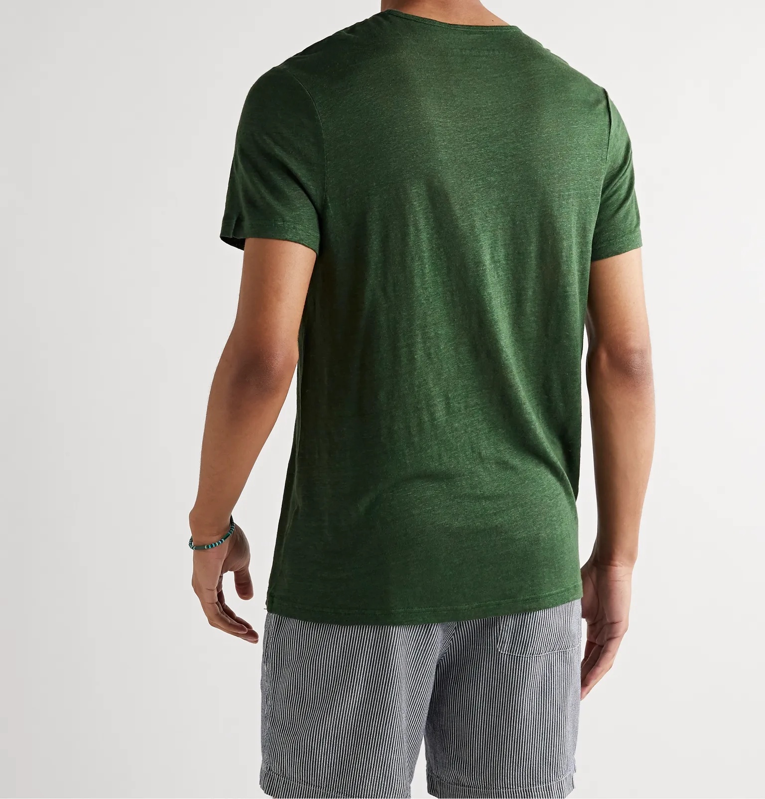 Jordan Slub Linen T-Shirt - 4