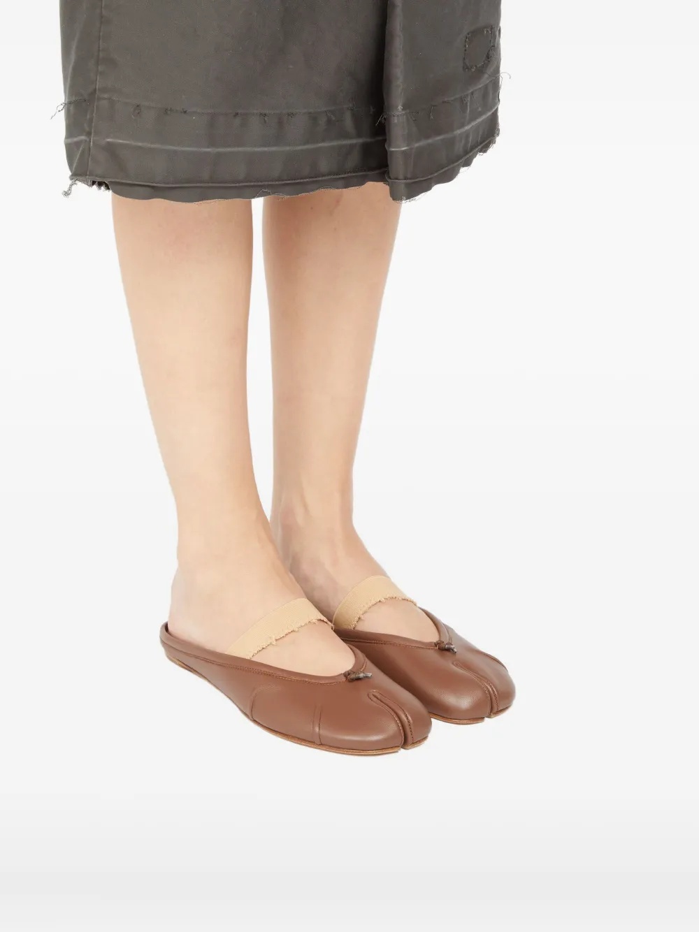 MAISON MARGIELA - Women Tabi Elastic BandBallerina Mule - 5